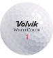 Volvik White Color S3 Golf Ball 